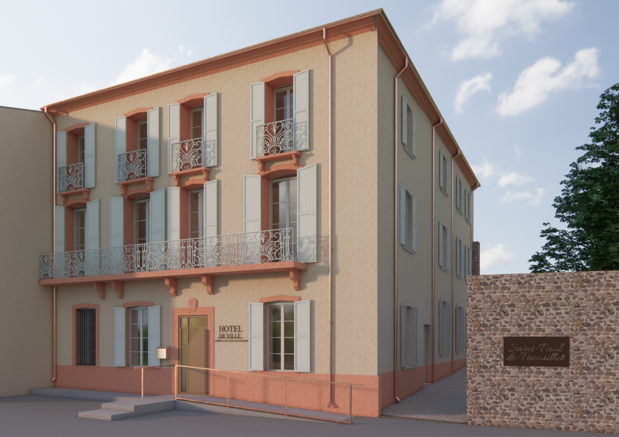Hôtel de Ville Saint-Paul de Fenouillet